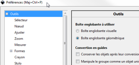 Pref inkscape dimensions sans contour