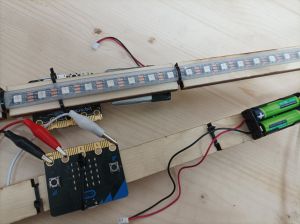Montage avec Micro:bit et un bandeau de 30 LEDs