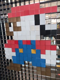 Super Mario en pixel