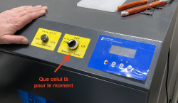 Mettre le commutateur du filtre sur ON