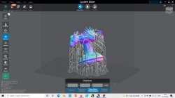 exercice coupe 4 dragons pour impression 3d sla résine slicer Lychee